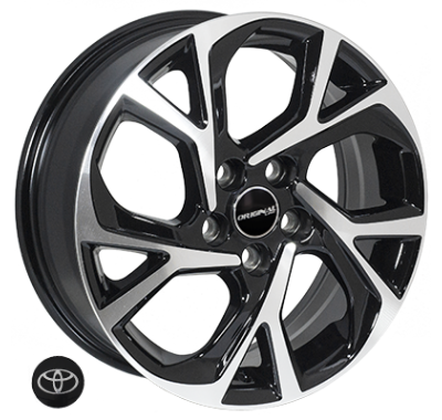 Диски JH H690 BMF R17 W6.5 PCD5x114.3 ET45 DIA60.1